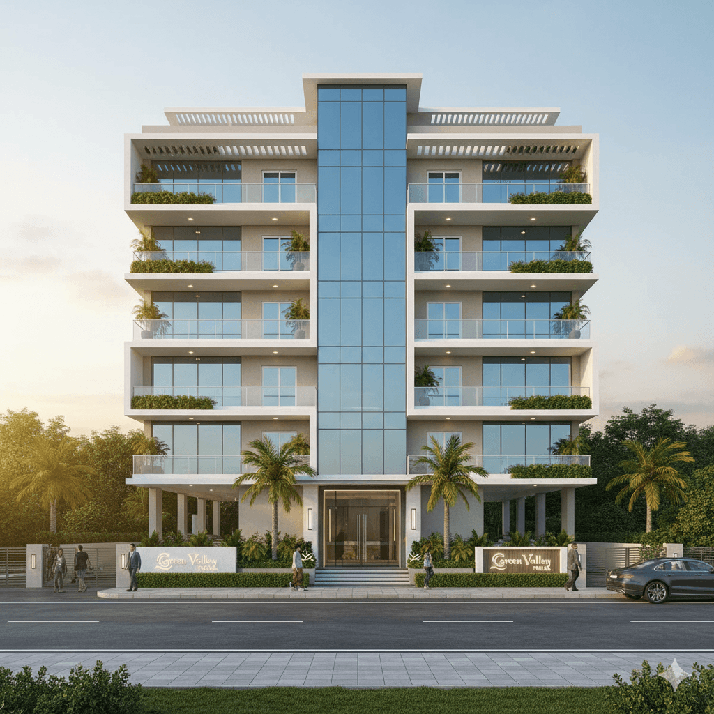 Modern Residential Apartment Complex