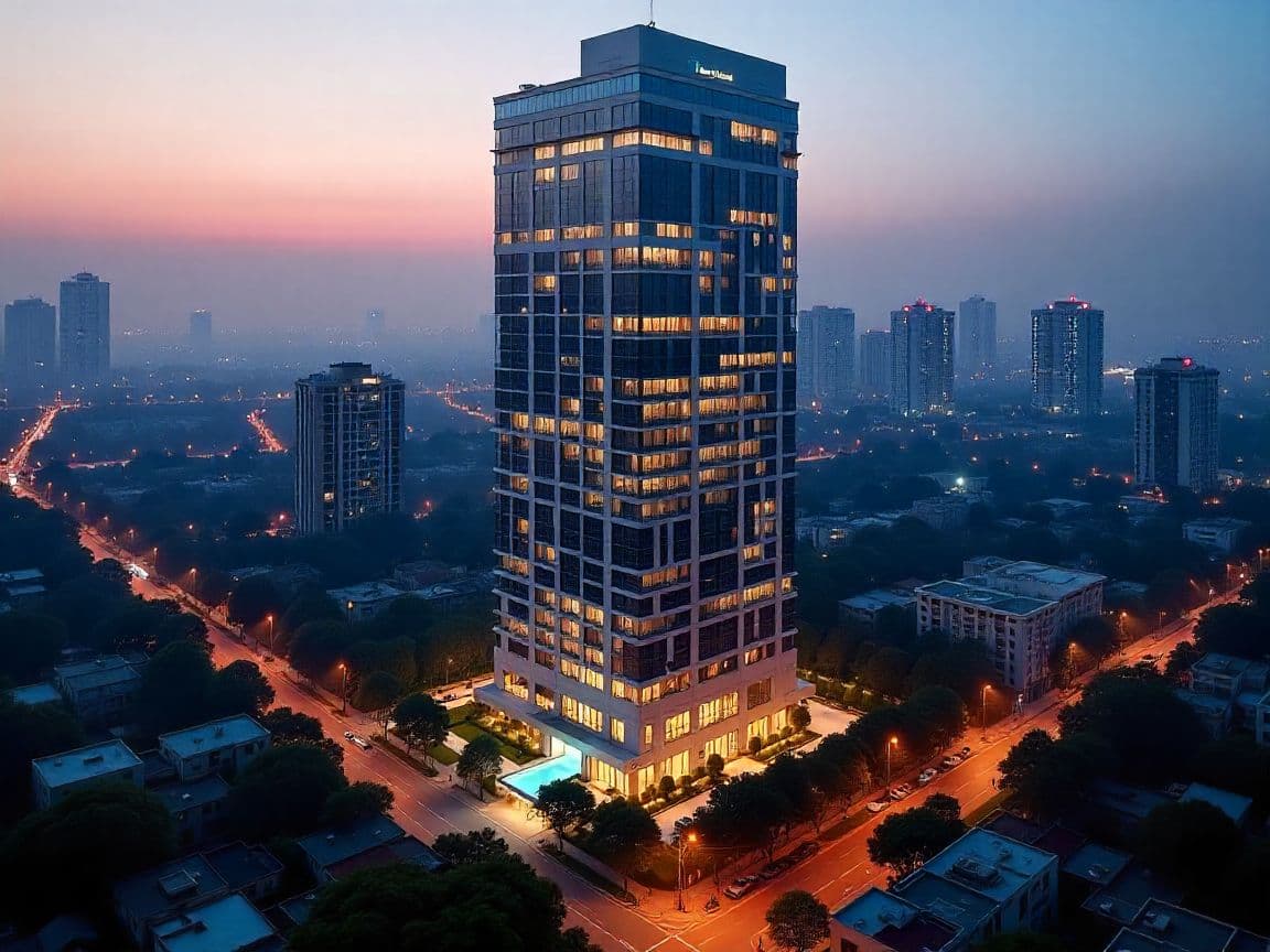 32-Storey Luxury Commercial Tower